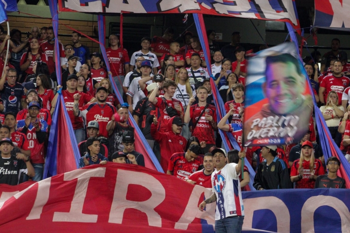 Panorámica de la tribuna norte