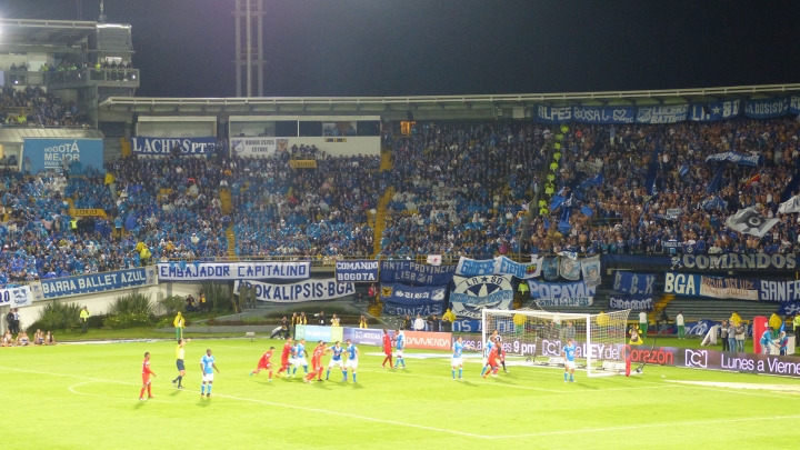  En el cl&aacute;sico Millonarios vs. Am&eacute;rica de Cali