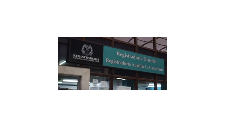 Registradur&iacute;a Distrital. Centro de Bogot&aacute;