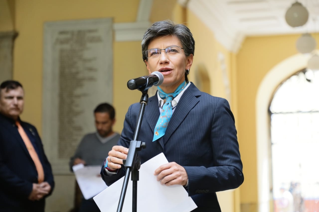 Claudia López, alcaldesa electa de Bogotá.|||