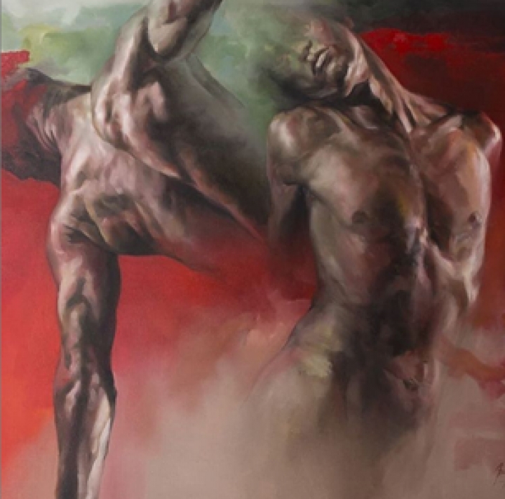 Alfredo trabajaba en esta obra cuando conoci&oacute; a su esposa.