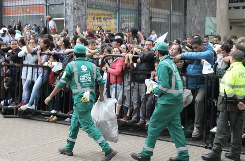  La Bogot&aacute; que no estaba lista para el papa