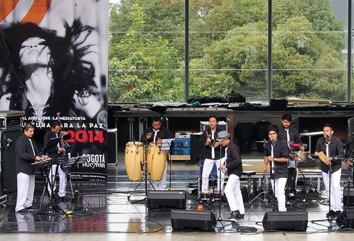 Ach&eacute; Sonora Audiciones para convocatoria de Salsa al Parque, 26 de marzo de 2014