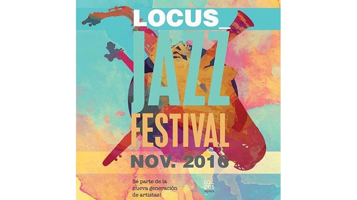 P&oacute;ster oficial Locus Jazz Festival