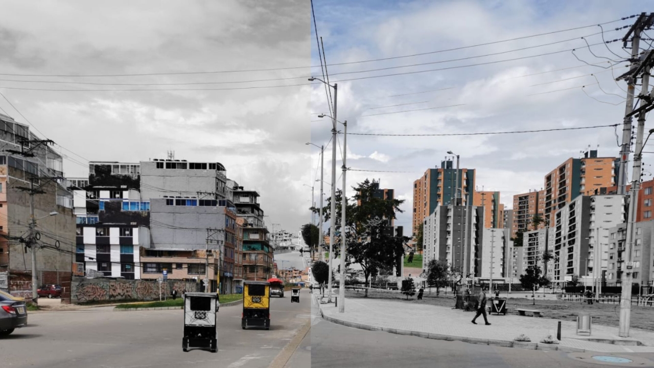 De separar a 'Unir': el barrio en el noroccidente de Bogotá que lucha contra la desigualdad urbana