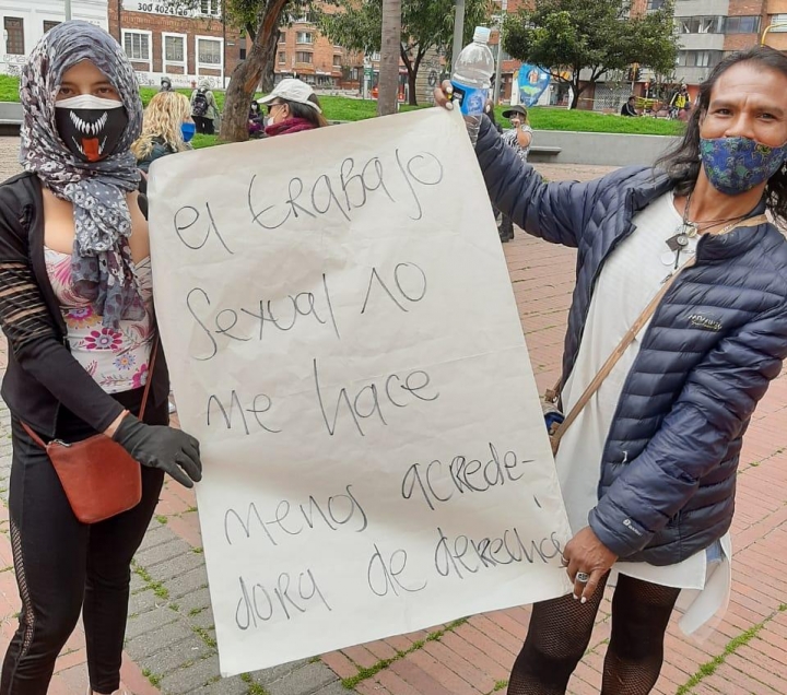 Plant&oacute;n de la comunidad LGTBIQ