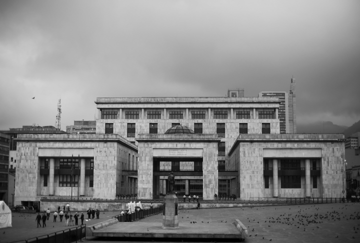 Imagen de la fachada del Palacio de Justicia