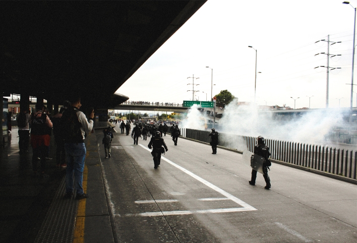 Así transcurrió la nueva jornada de manifestaciones en Bogotá