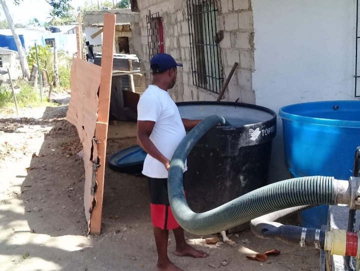 En la isla de San Andr&eacute;s no existen flujos permanentes de agua
