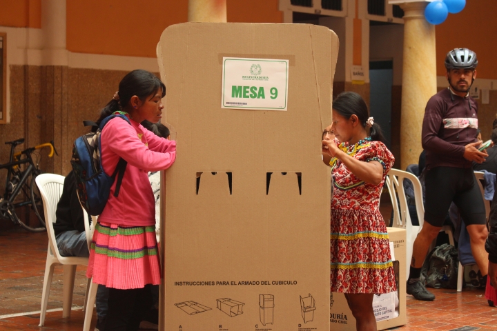 Diversidad en las elecciones en Bogotá
