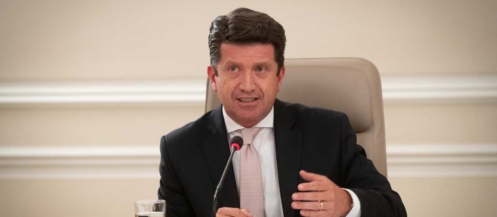 El ministro de Defensa, Diego Molano, protagonizó una reciente polémica.
