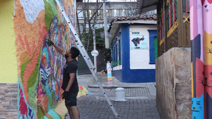 D&iacute;a 3 de jornada de muralismo