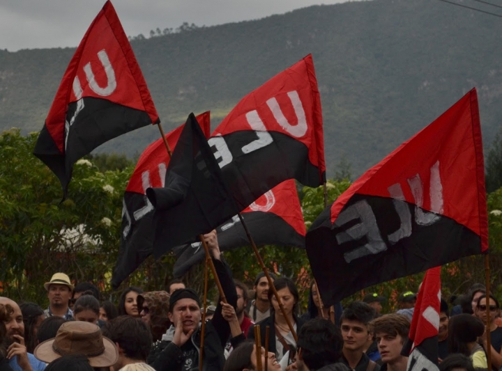 Plant&oacute;n en memoria a Sergio Urrego