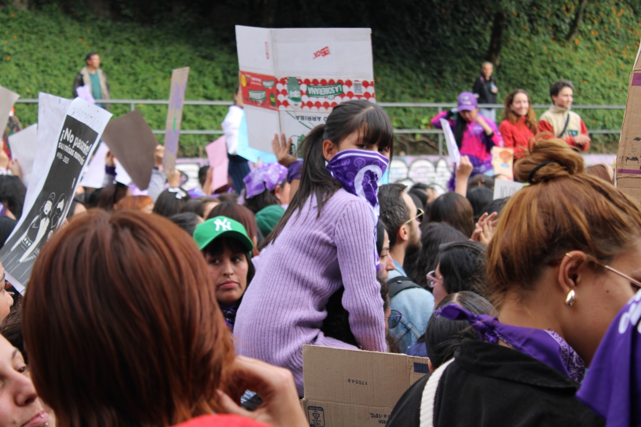 Marchas por la conmemoración del día internacional de la mujer 8M|||