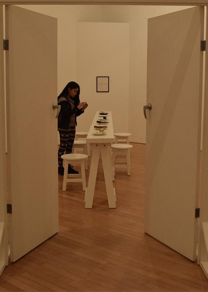 Sala de exposición. "Transformación" por Víctor Grippo’