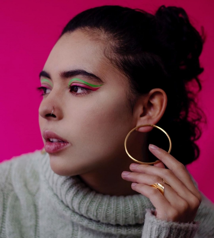 Fotograf&iacute;a usada durante el rodaje de su canci&oacute;n El Arte