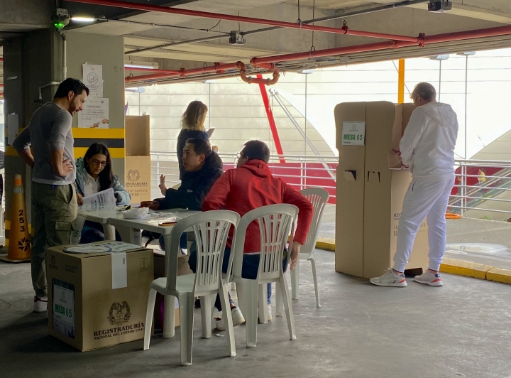 Así fue la jornada electoral desde el Centro Comercial Unicentro