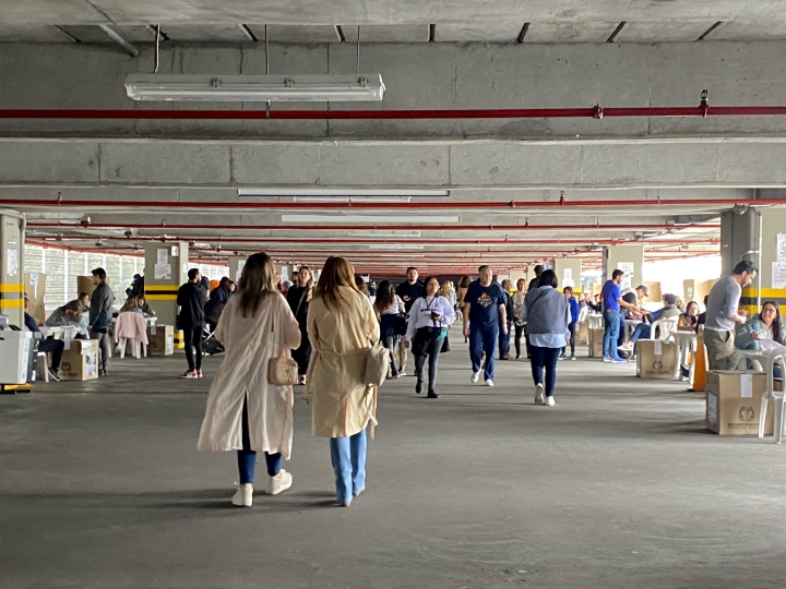 As&iacute; fue la jornada electoral desde el Centro Comercial Unicentro