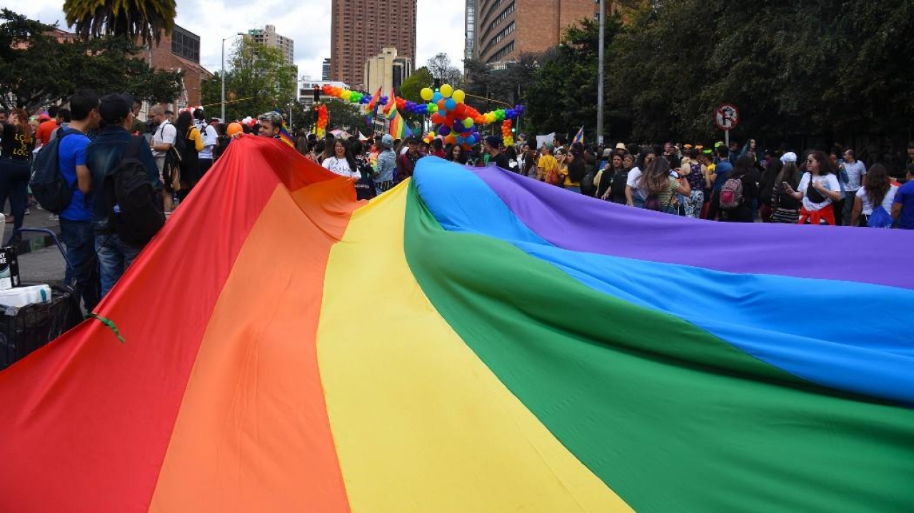 La marcha del orgullo LGBTI en Bogotá es la principal movilización promovida por esta comunidad.|||
