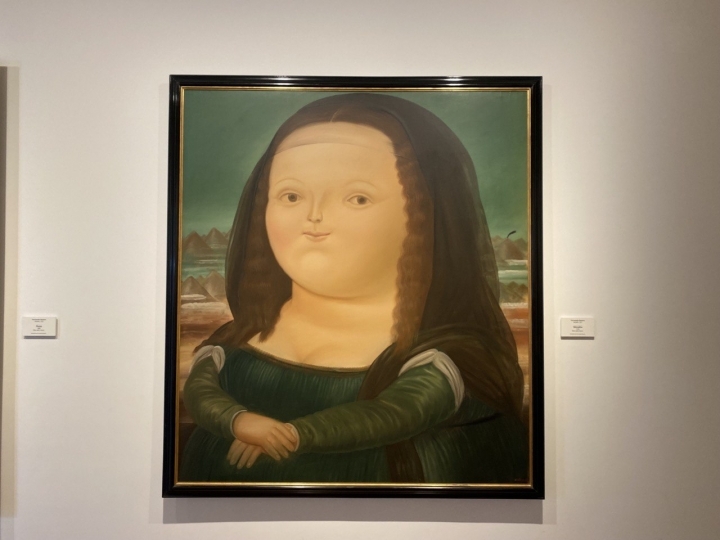 Museo Botero: Mona Lisa (a la edad de doce), Fernando Botero