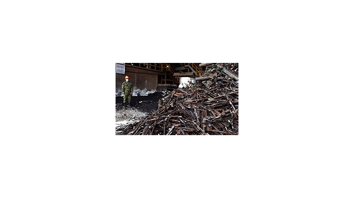 Hornos de la Sider&uacute;rgica Nacional (Sidenal) Sogamoso, Boyaca.