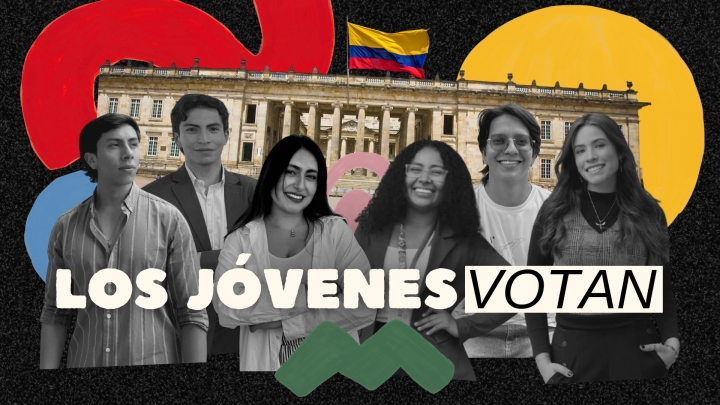 Los j&oacute;venes votan