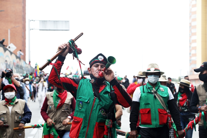 La Minga ind&iacute;gena busca el di&aacute;logo con el Gobierno Nacional