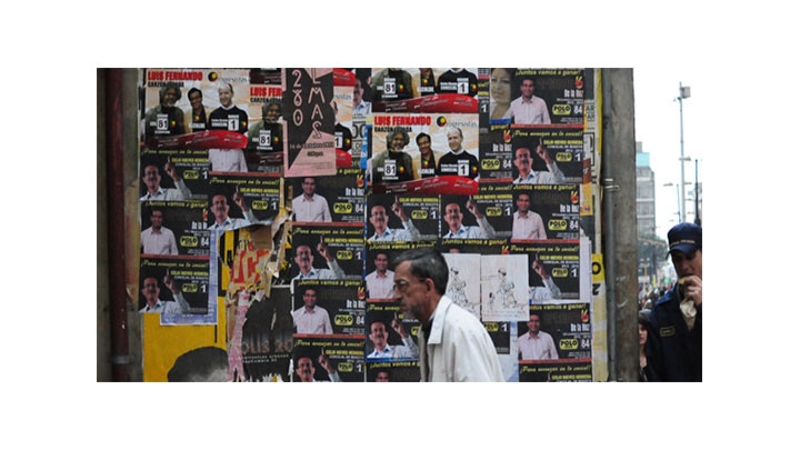 Contaminación visual por campañas políticas en Bogotá