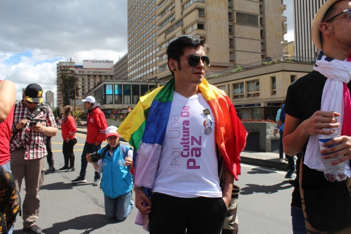 Marcha 'Bogot&aacute; Libre de Homofobia'