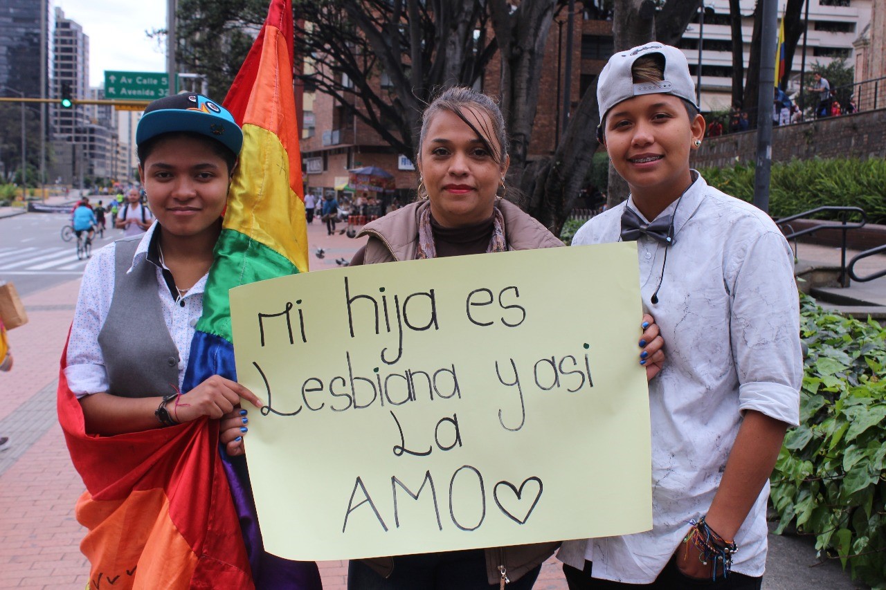 Marcha 'Bogot&aacute; Libre de Homofobia'