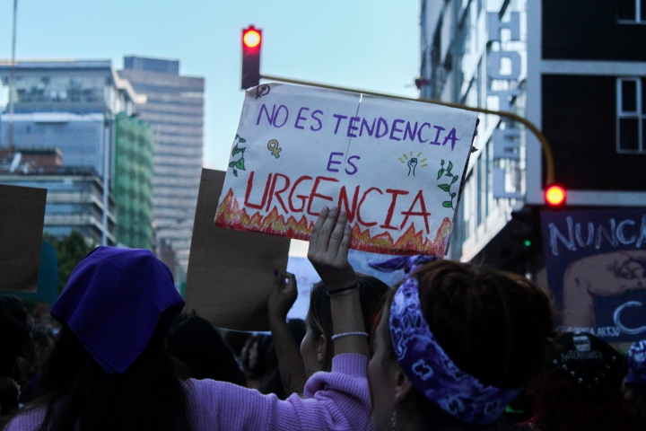 "No es tendencia, es urgencia"