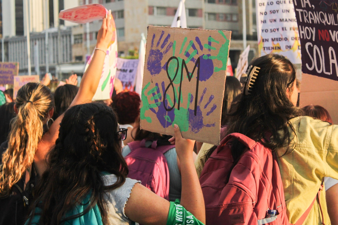 8M en Bogotá: una lucha en pancartas