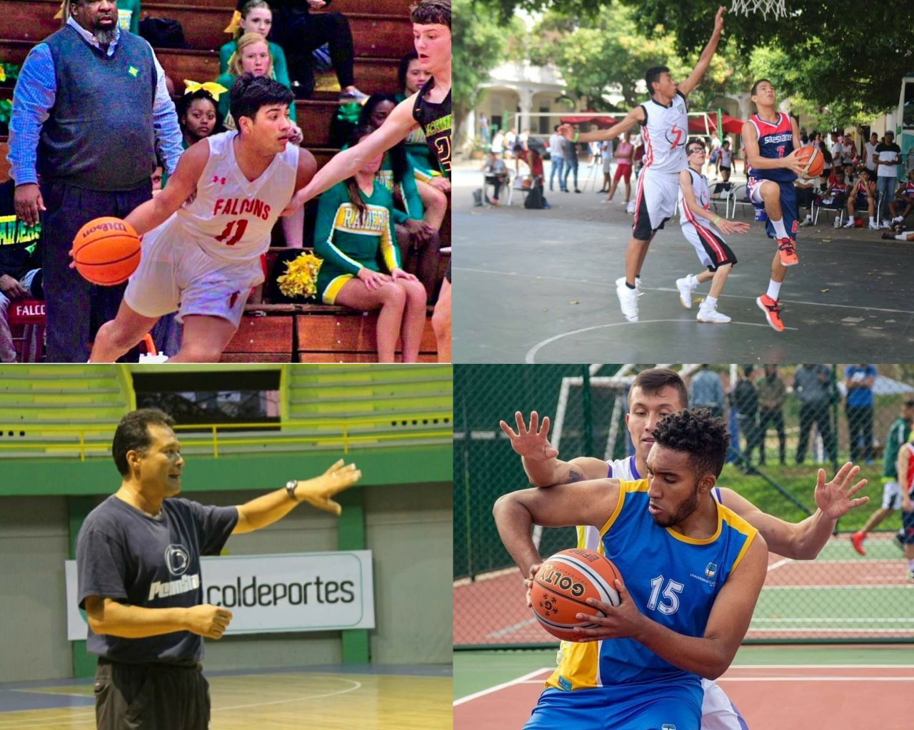 Tras las huellas del baloncesto colombiano: cuatro historias de vida deportivas
