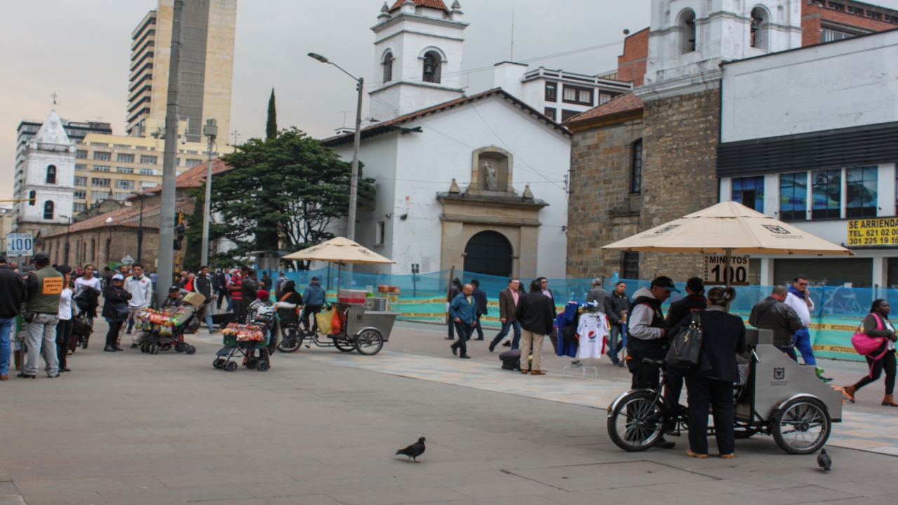 Vendedores informales en Bogotá, entre la incertidumbre y la esperanza