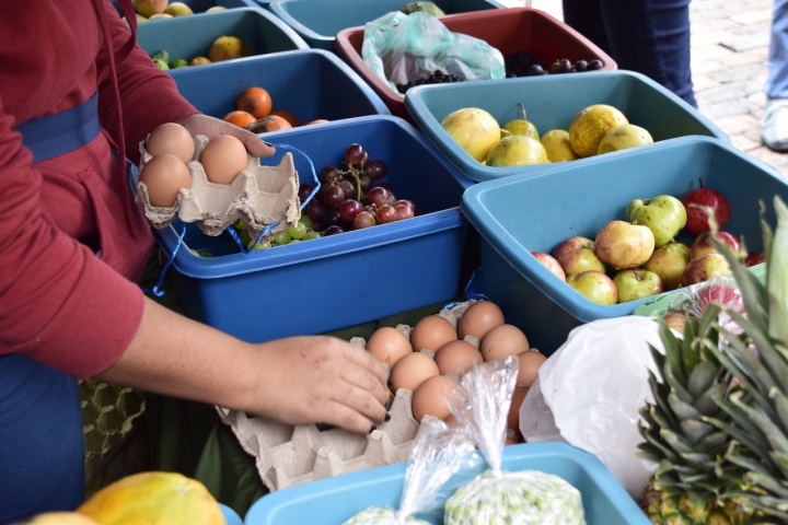 De la tierra a su mano: los mercados campesinos de Bogot&aacute;