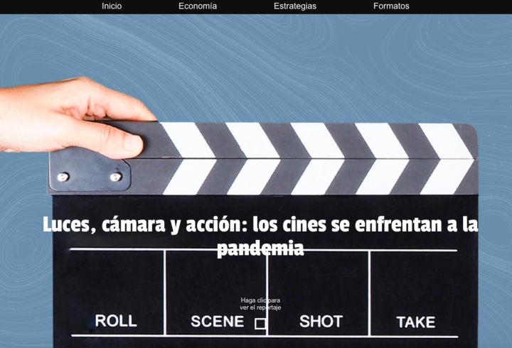 Luces, cámaras, pandemia: crisis en la industria del cine