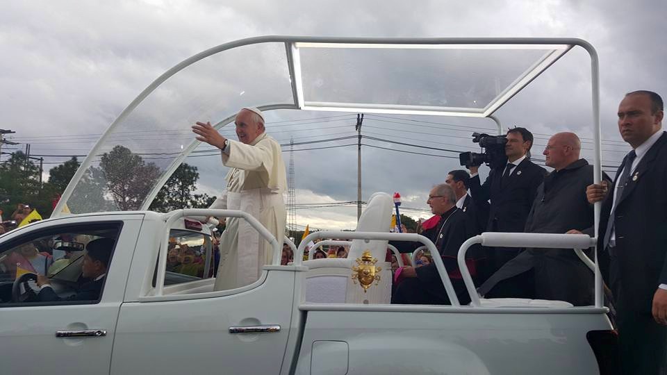 El Papa en Colombia||||