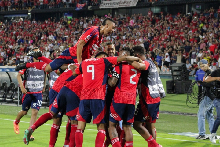 Celebraci&oacute;n del segundo gol