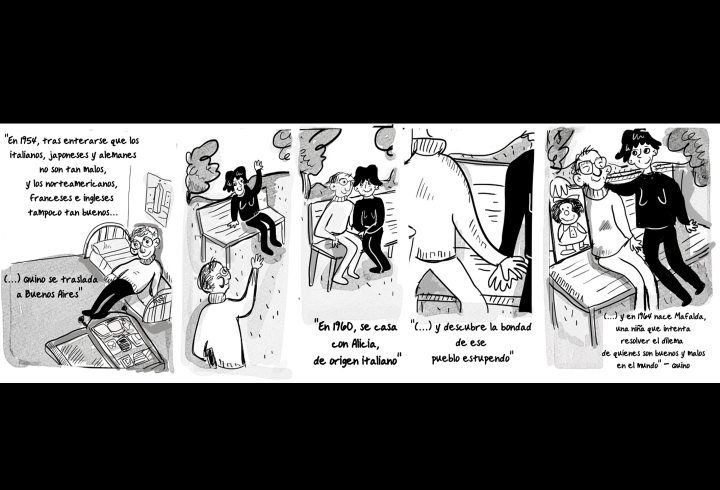 Quino, la autobiografía del papá de Mafalda