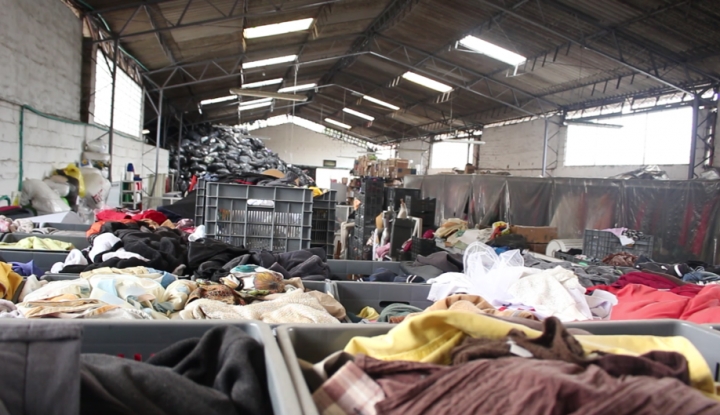 El banco de ropa m&aacute;s grande del pa&iacute;s.