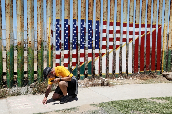 Frontera de Playas de Tijuana (México y Estados Unidos, 2018)