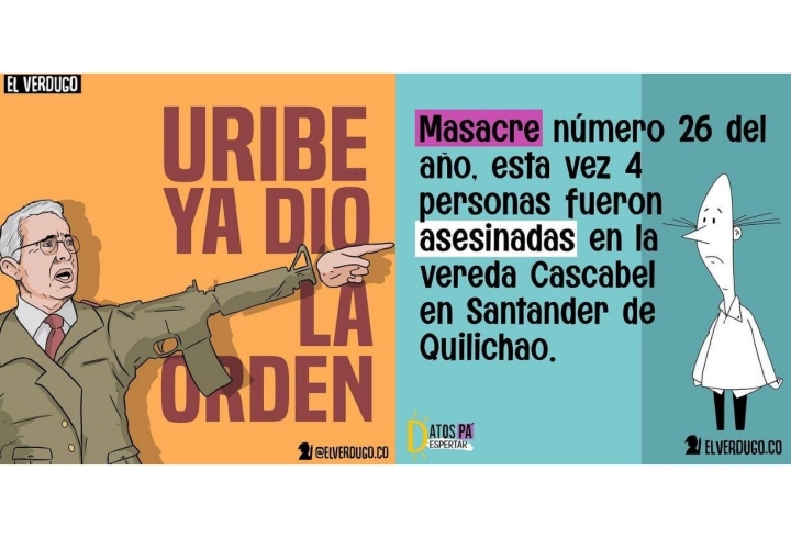 “Un pueblo ignorante jamás va a salir de la sumisión del Estado”, afirma el caricaturista El Verdugo