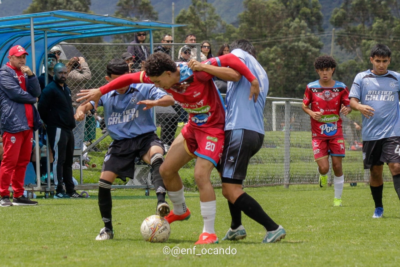 Torneo Nacional sub17: Fortaleza ganó 3-1 a Atlético Galicia