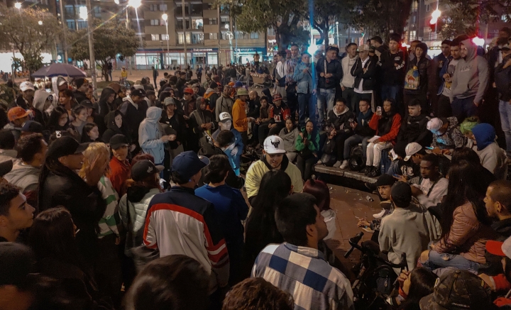 Jornada de batallas en el Parque de los Hippies.