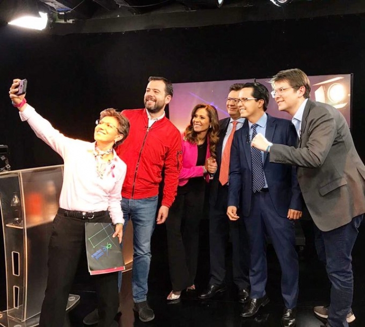 Los cuatro candidatos a la Alcald&iacute;a de Bogot&aacute;