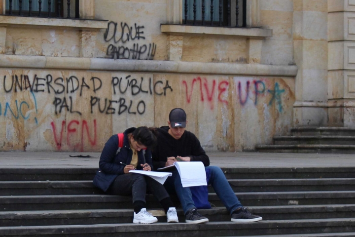 Los estudiantes aún siguen a la espera del cumplimiento de los pactos por la educación.