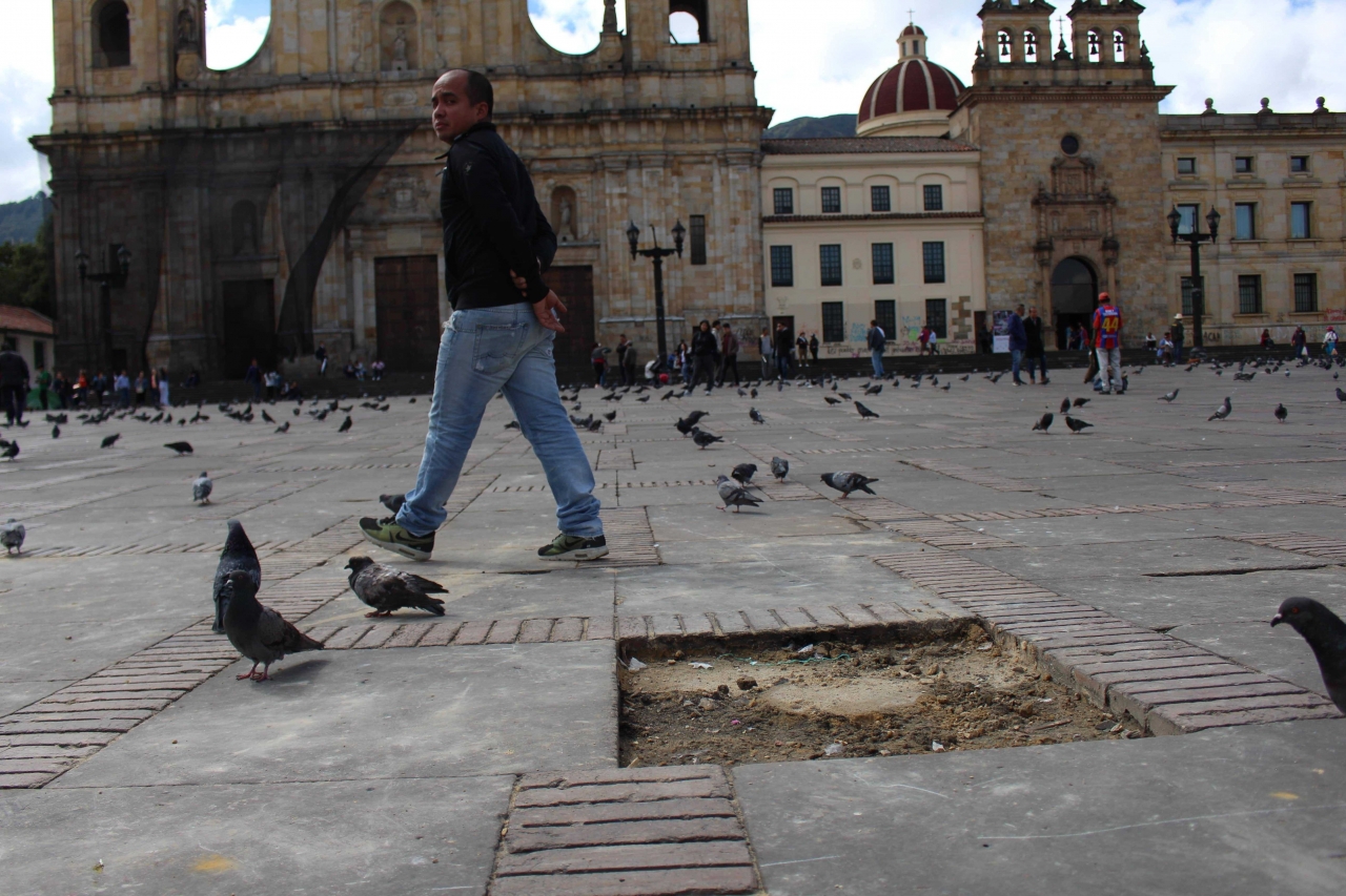 ¿Cómo quedó la Plaza de Bolivar después del Paro Nacional?