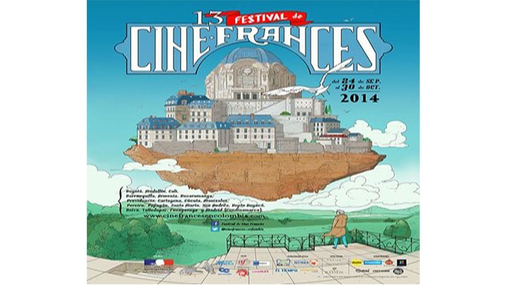 El afiche oficial fue creado por el ilustrador Juan Díaz B. Está inspirado  en el Gaumont  Palace, las salas de cine parisinas fundadas en 1.900.