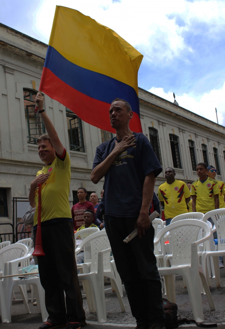 Así se vivió el partido de Colombia en el antiguo Bronx