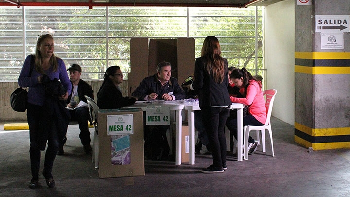 Votaciones Usaquén norte